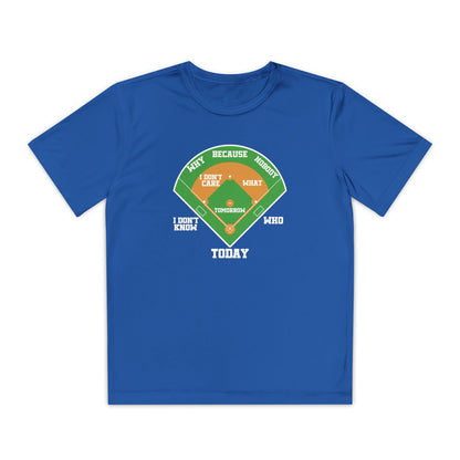 Who's on First Youth Athletic Tee - HomeRun PrintsKids clothes