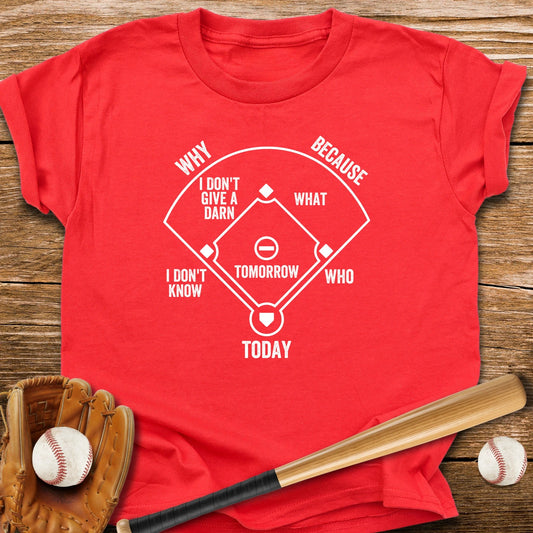 Who's on First Youth Tee - HomeRun PrintsKids clothes