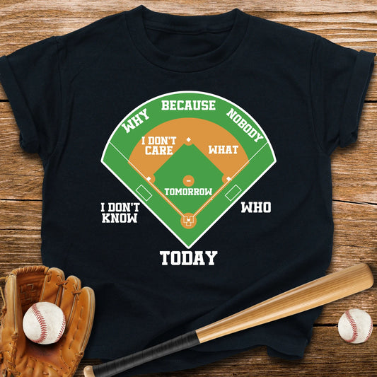 Who's on First Youth Tee - HomeRun PrintsKids clothes