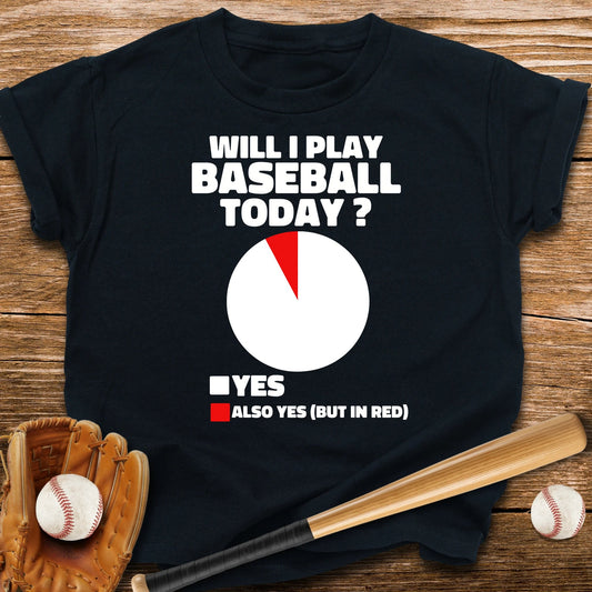 Will I Play Baseball Youth Tee - HomeRun PrintsKids clothes