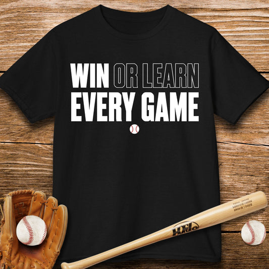 Win Or Learn Every Game Kids - HomeRun PrintsKids clothes