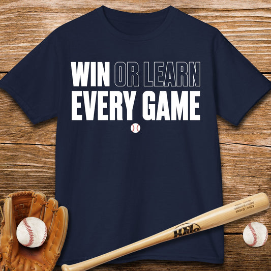 Win Or Learn Every Game Kids - HomeRun PrintsKids clothes