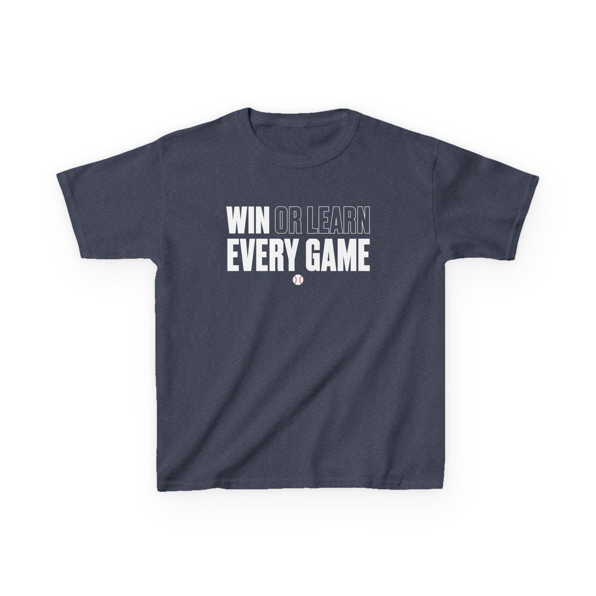 Win Or Learn Every Game Kids T-shirt - HomeRun PrintsKids clothes