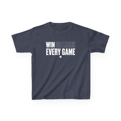 Win Or Learn Every Game Kids T-shirt - HomeRun PrintsKids clothes