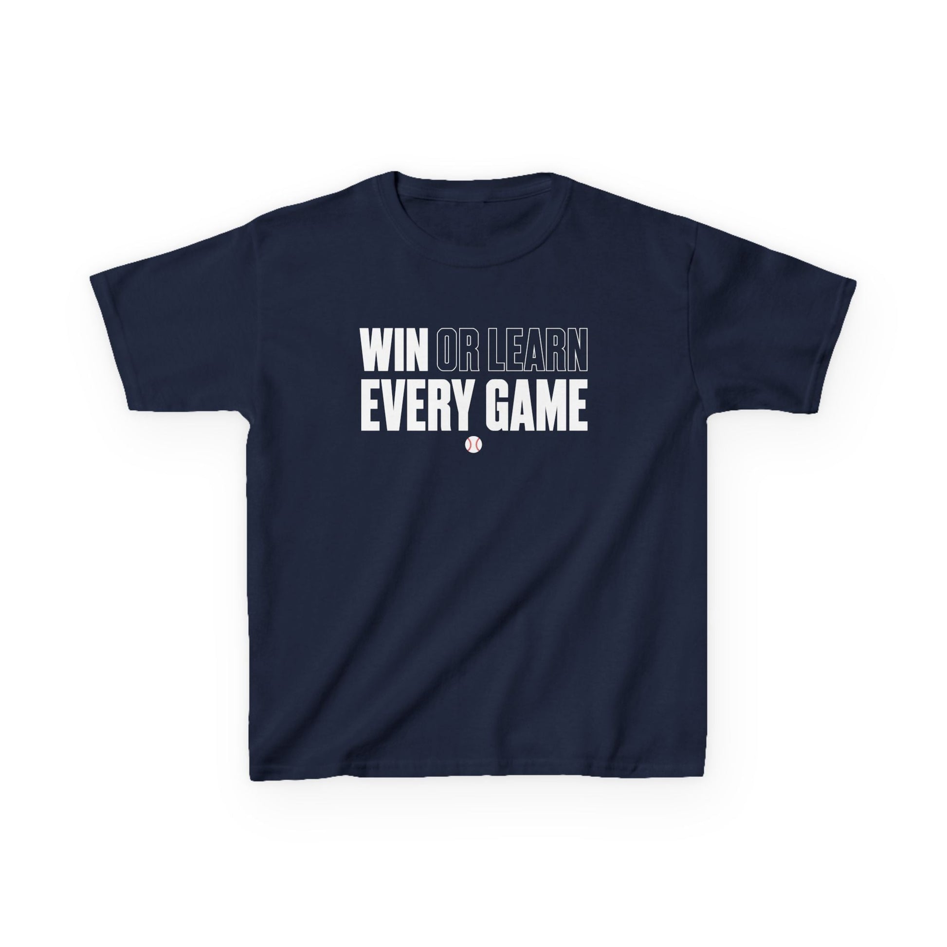 Win Or Learn Every Game Kids T-shirt - HomeRun PrintsKids clothes