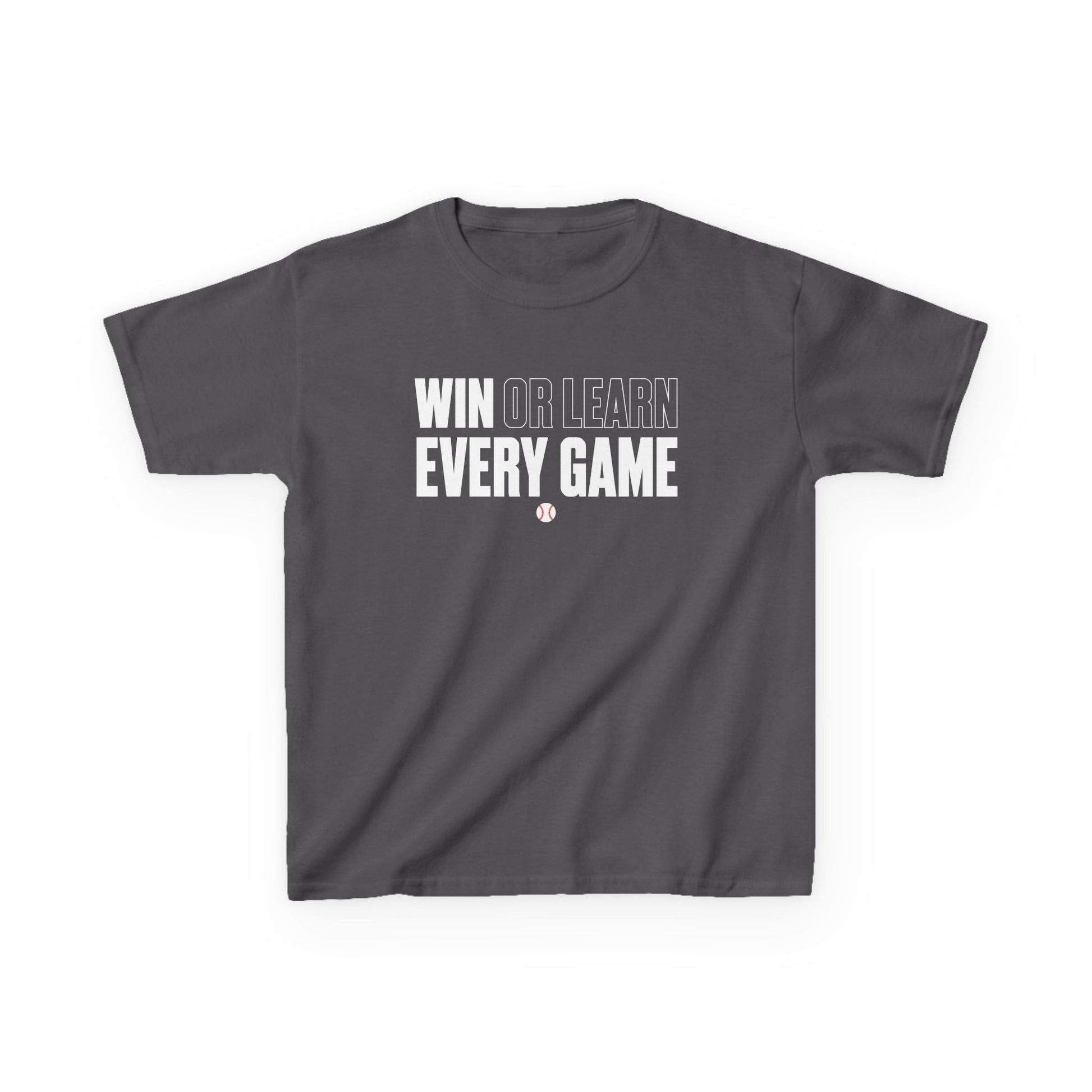 Win Or Learn Every Game Kids T-shirt - HomeRun PrintsKids clothes