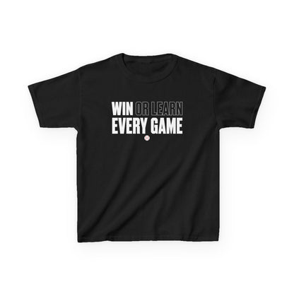 Win Or Learn Every Game Kids T-shirt - HomeRun PrintsKids clothes