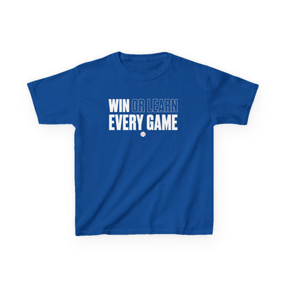 Win Or Learn Every Game Kids T-shirt - HomeRun PrintsKids clothes