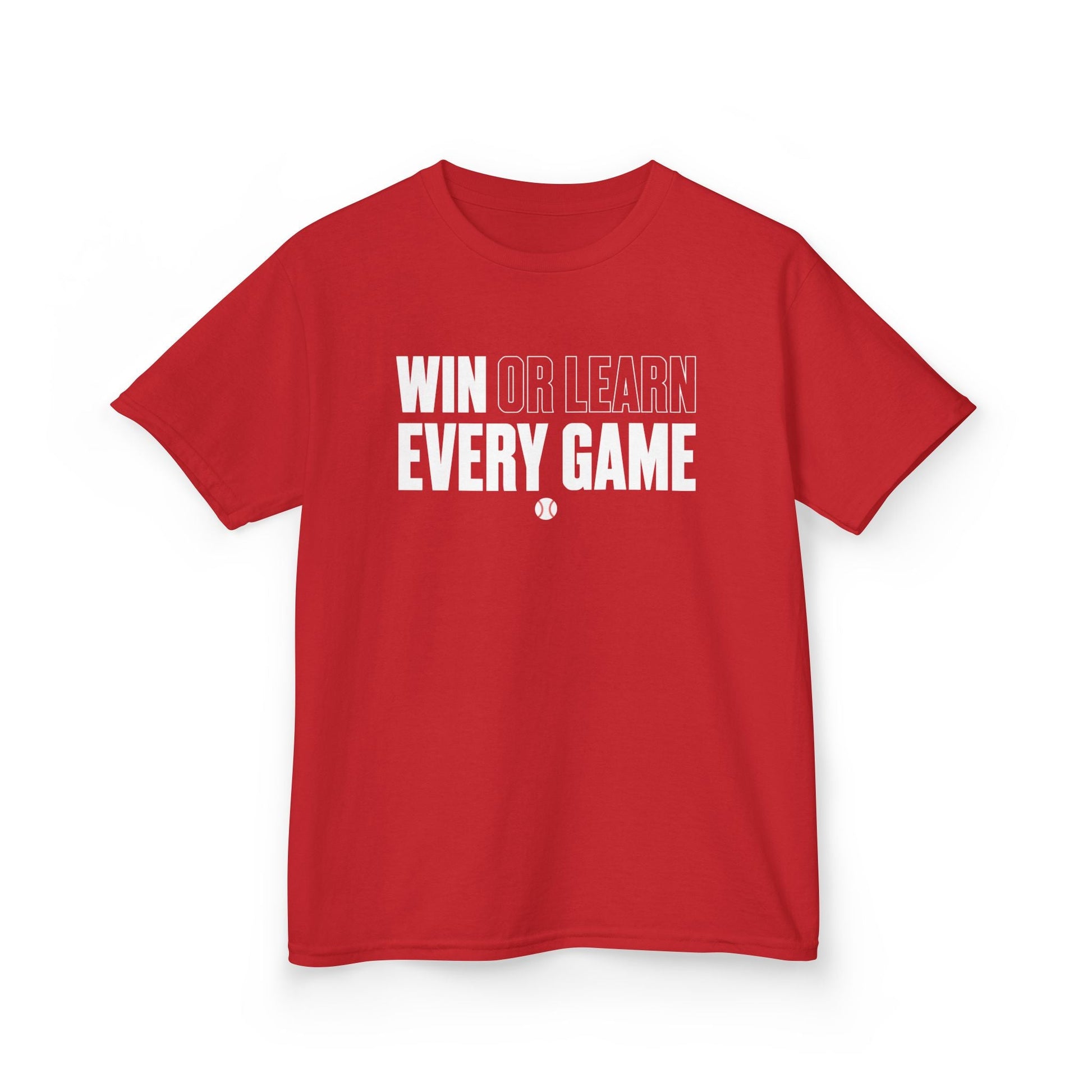 Win Or Learn Every Game Kids T-shirt - HomeRun PrintsKids clothes