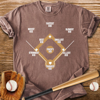 Youth Baseball Positions - HomeRun PrintsComfort Colors
